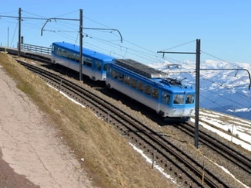 リギ山への登山電車