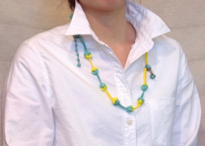 クラスプやアジャスターもデザインの一部