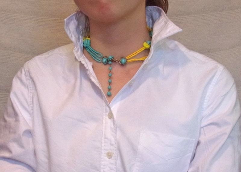 クラスプで縦のラインができてシャープに