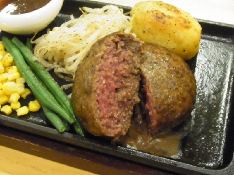 和牛ハンバーグセット1000円