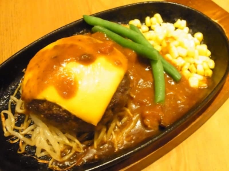 イタリアントマトチーズハンバーグ1200円