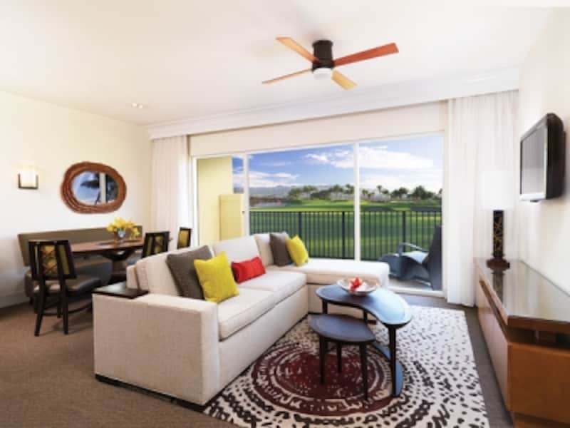 ハワイ島ワイコロア・ビーチリゾートのキングス・ランド。ポイントを上手に利用することで、宿泊部屋数や日数を増やすことができる
