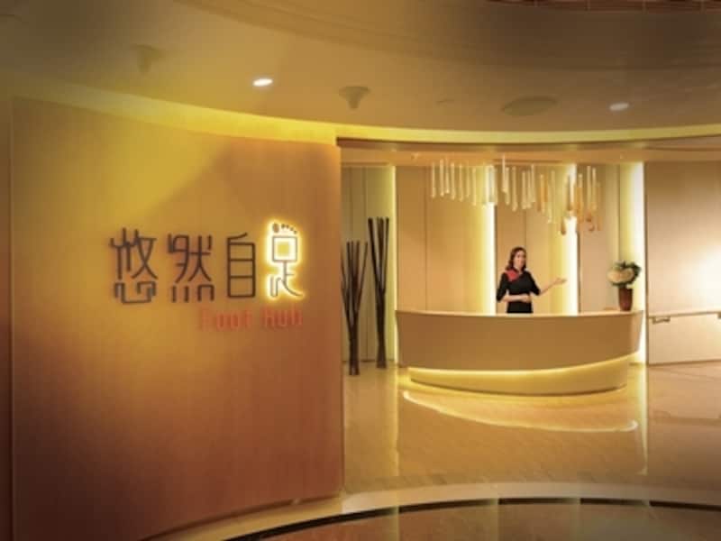 エントランス。フロントでは英語も通じるので安心 (c) Galaxy Macau