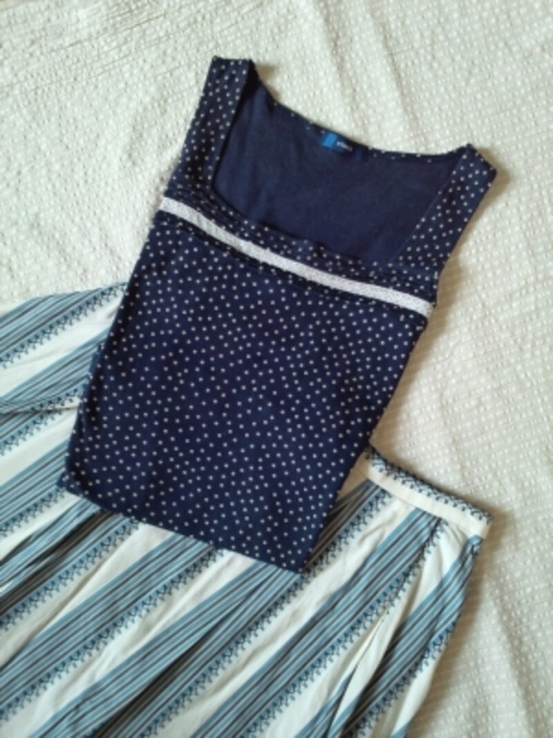 シンプル柄は無地のつもりで 柄同士は同系色に レディースファッション All About