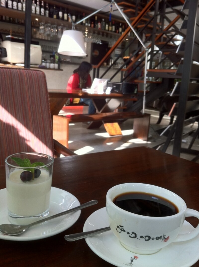 昆明のとあるカフェ