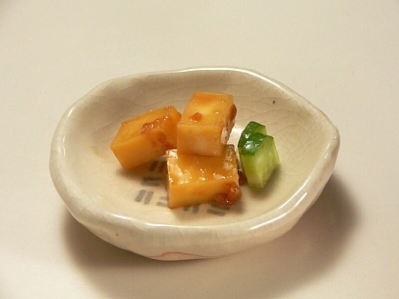 チーズの醤油麹漬け
