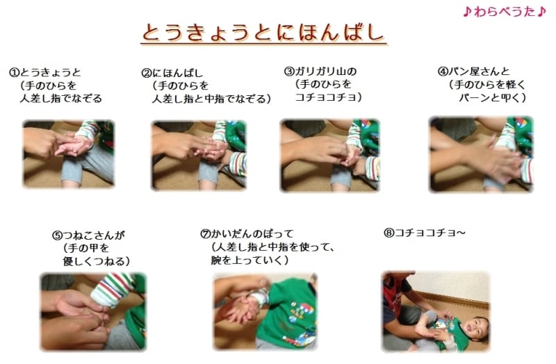 最後はコチョコチョ、の展開にドキドキワクワク。