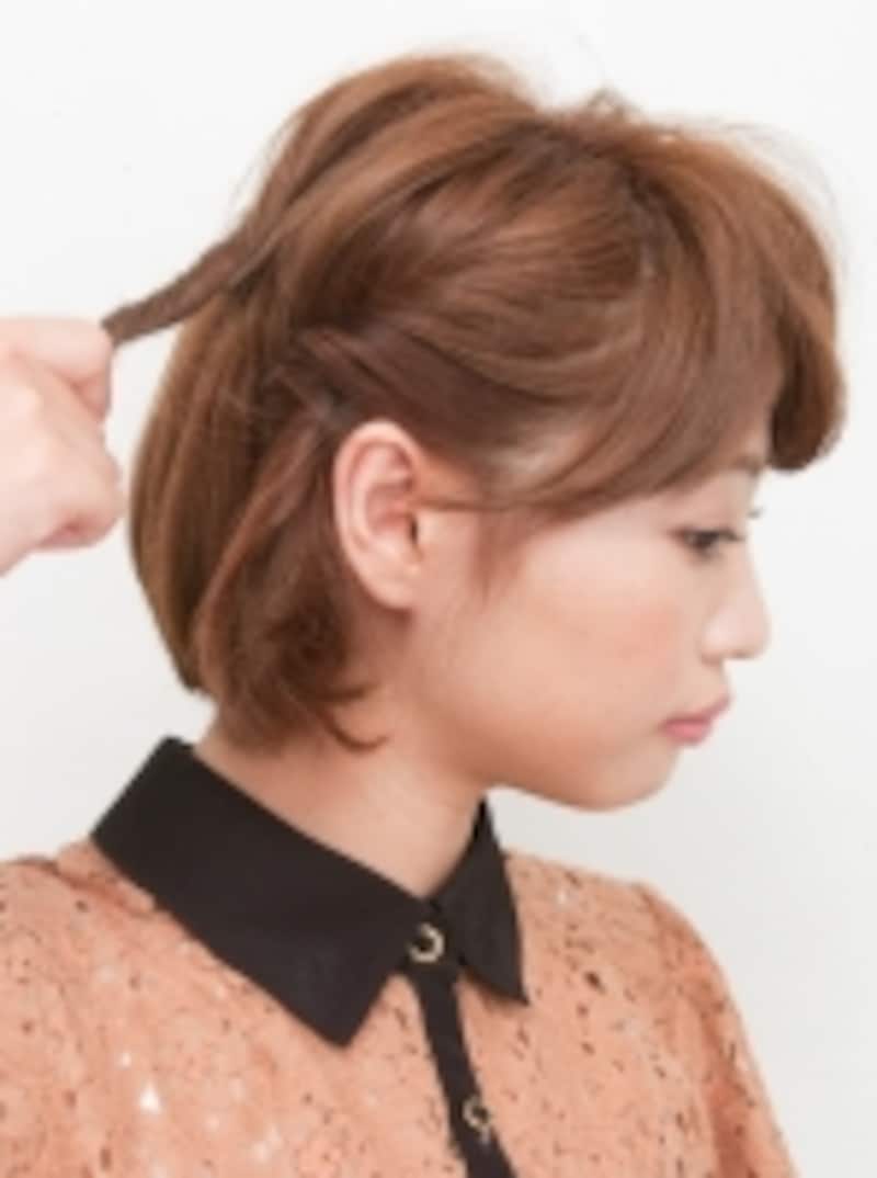 2 3 すっきりサイドねじりアレンジ ヘアアレンジ All About 2 3 すっきりサイドねじりアレンジ ヘアアレンジ All About