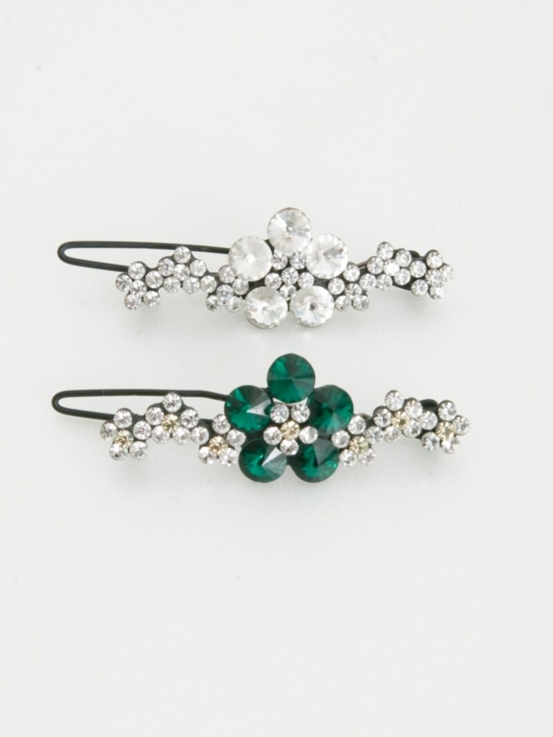 長さ4センチくらいのバレッタ