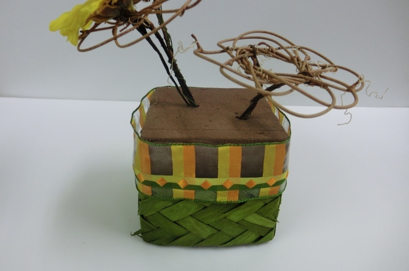 ひまわりのアレンジ