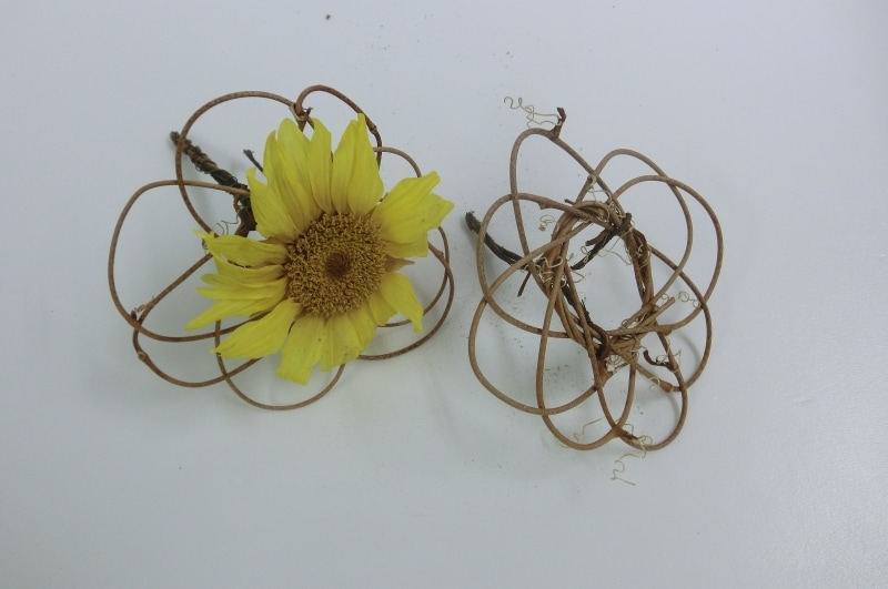 ひまわりのアレンジ