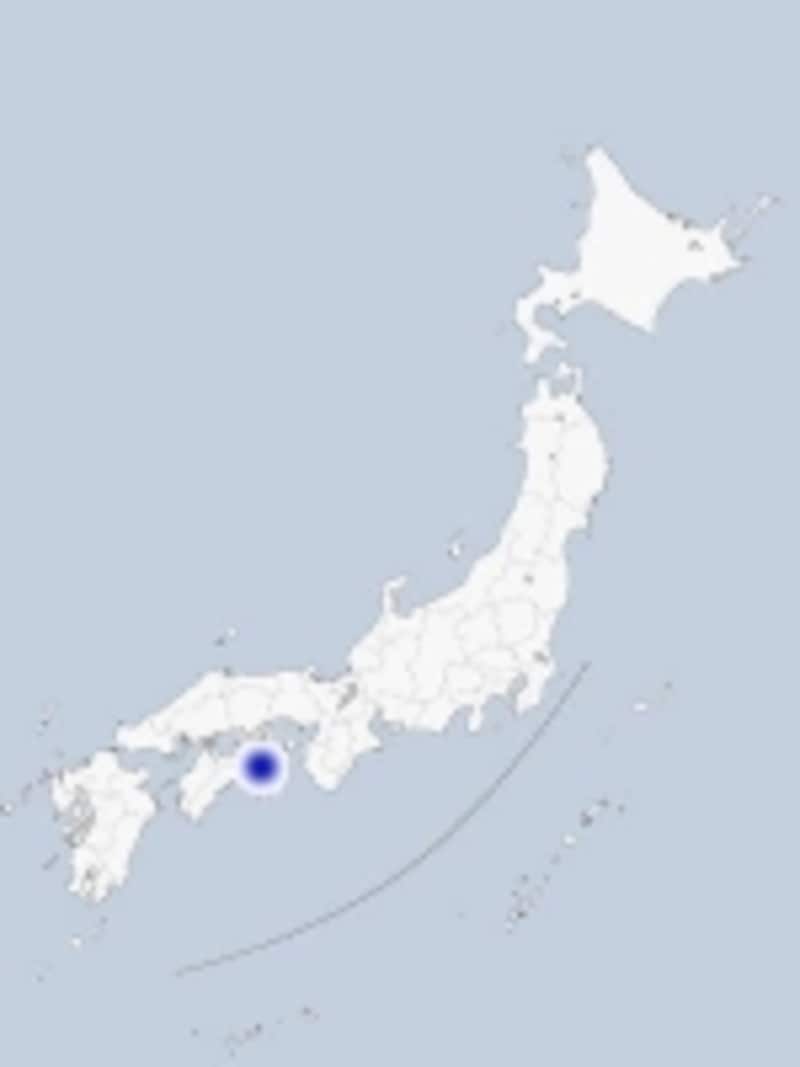脇町の地図