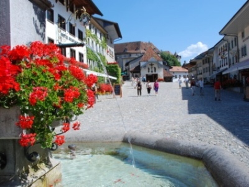 グリュイエールの旧市街