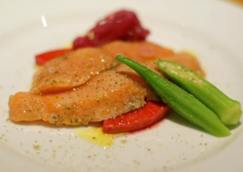 ノルウェーサーモンの燻製