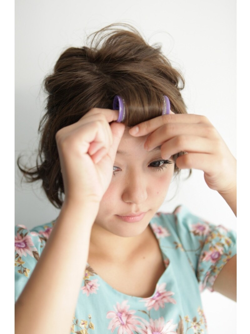 ピン三本で出来るアレンジ