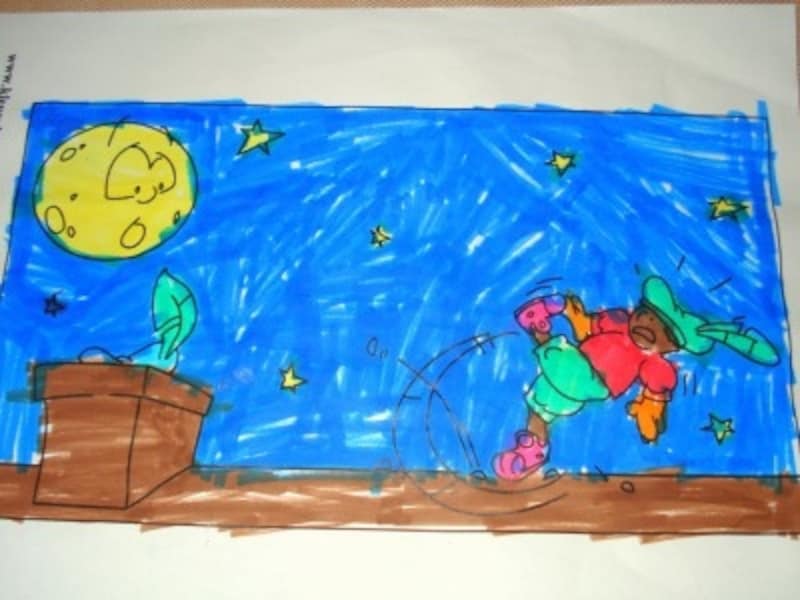 子どものぬり絵