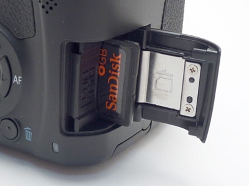 SDカードはCLASS6以上のものが推奨されている。