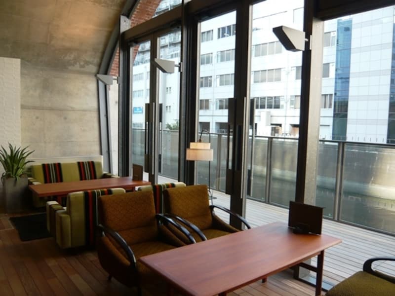 フクモリの飲食エリア