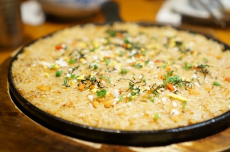 特上ミノの炒めごはん