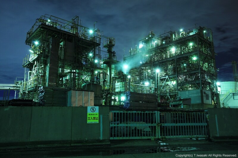 千鳥町の工場夜景