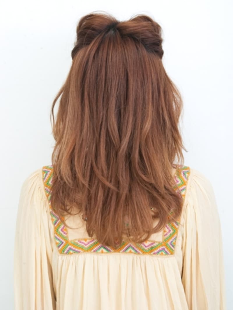 猫耳ヘアアレンジ・バック