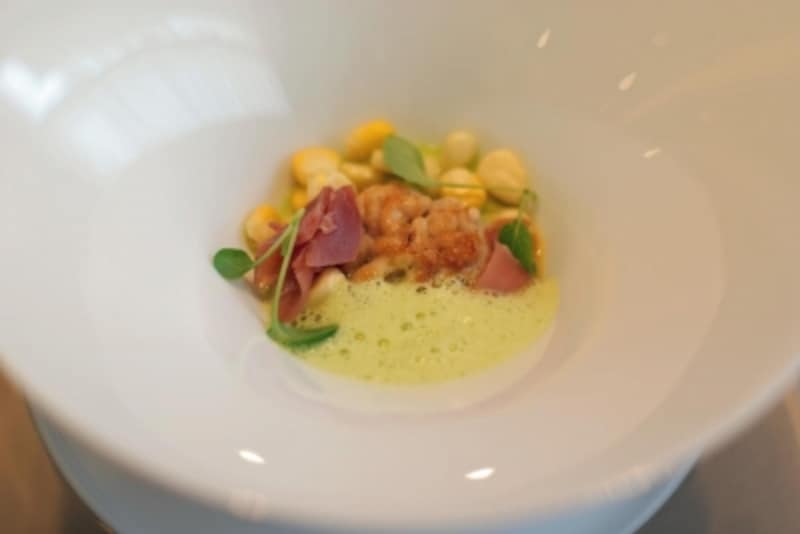 嬬恋村の玉蜀黍と白子