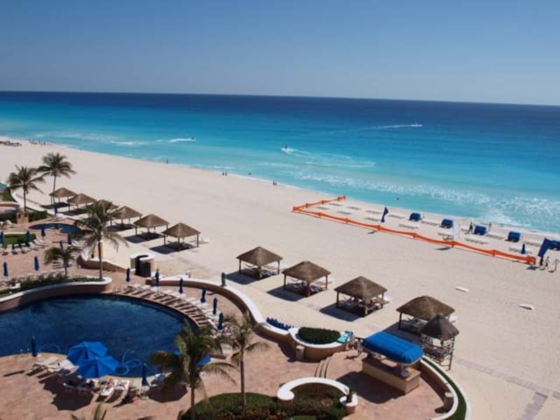 カンクンといえば優雅なリゾートホテル