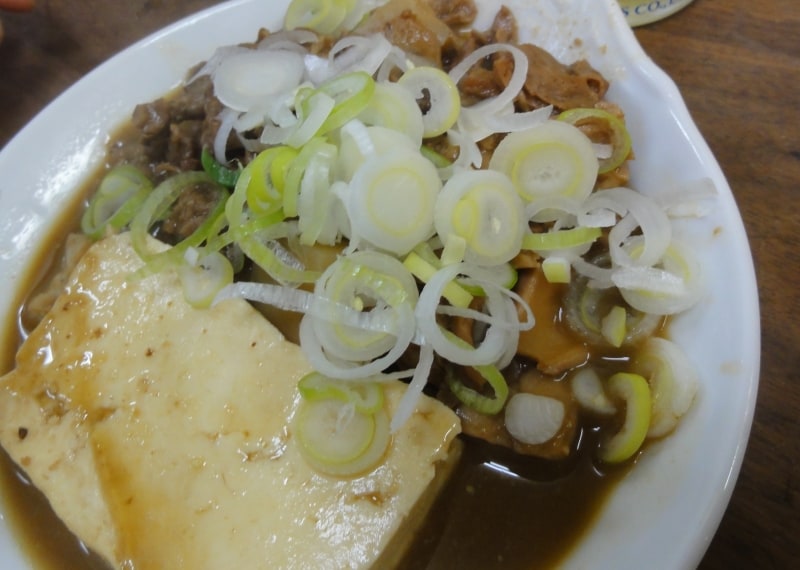 豆腐は味がしみておいしかった