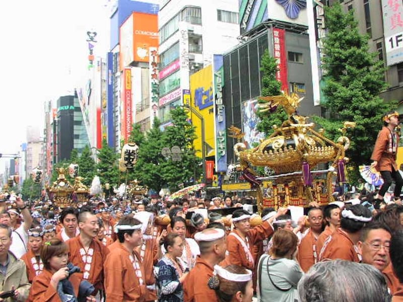 神田祭 神輿宮入