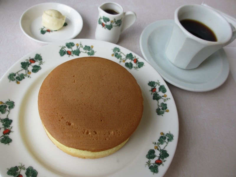 六花亭のホットケーキ