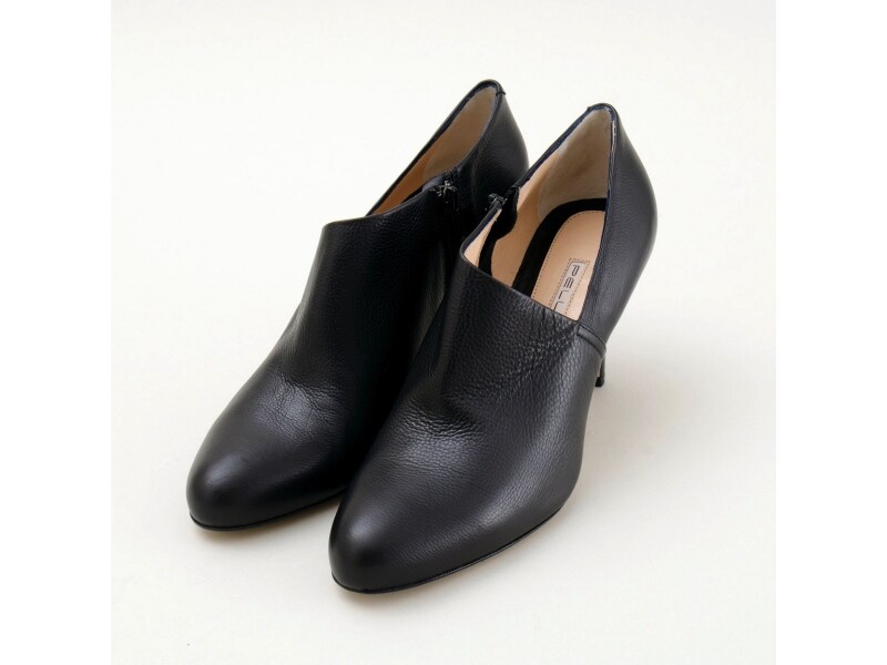 PELLICO(ペリーコ) サイドジップ アシメトリー レザー ブーティ（13AW）