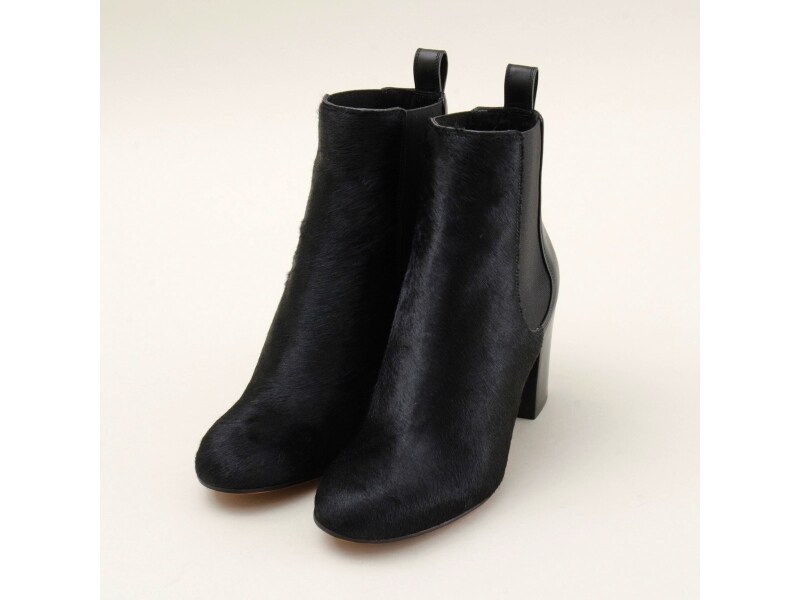 GIVENCHY(ジバンシー) ハラコ× レザー切替 サイドゴア ブーツ（13AW）