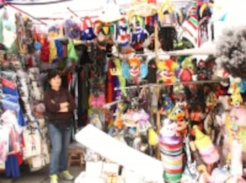 ポッティンジャー・ストリートの露天