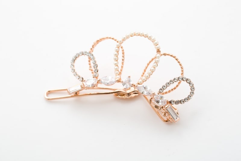 小ぶりのバレッタ