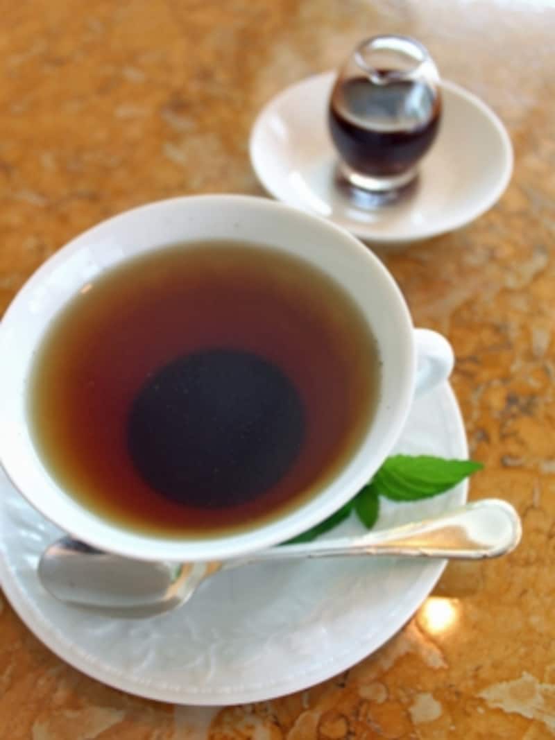 お好みでチョコレートソースを足して