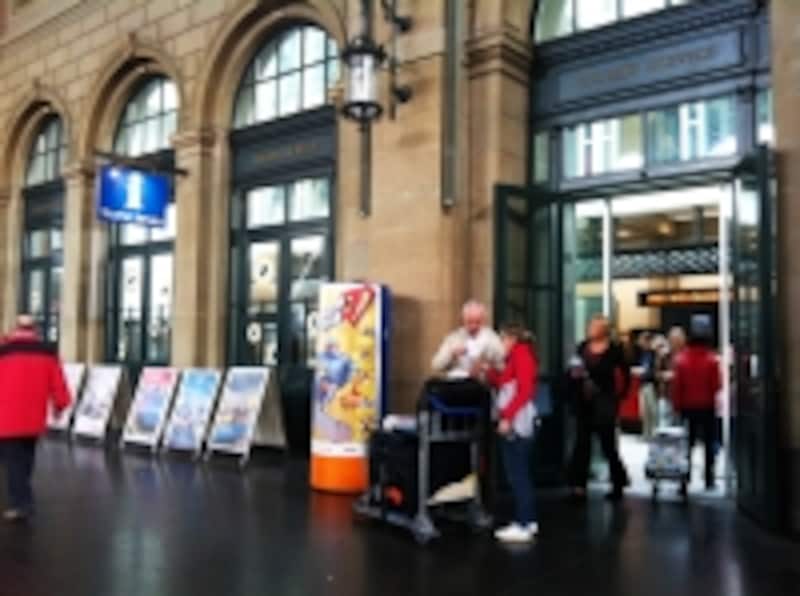 ツーリストインフォメーションセンター入口のようす