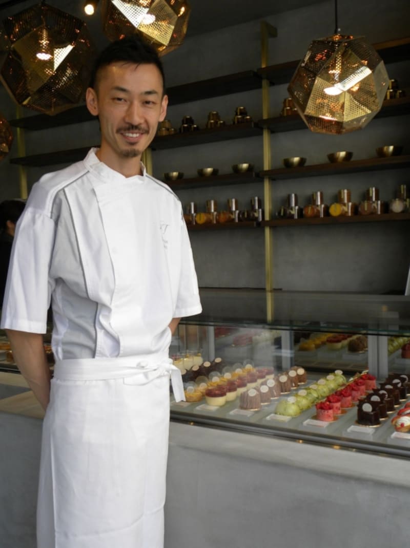 「リベルターブル」のオーナーパティシエ、森田一頼シェフ