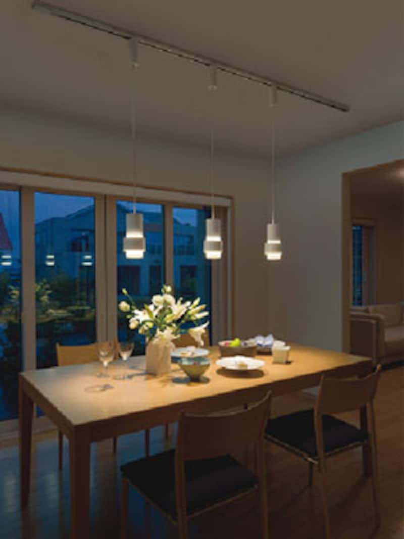 LEDは消費電力が少なく、効率のよい照明