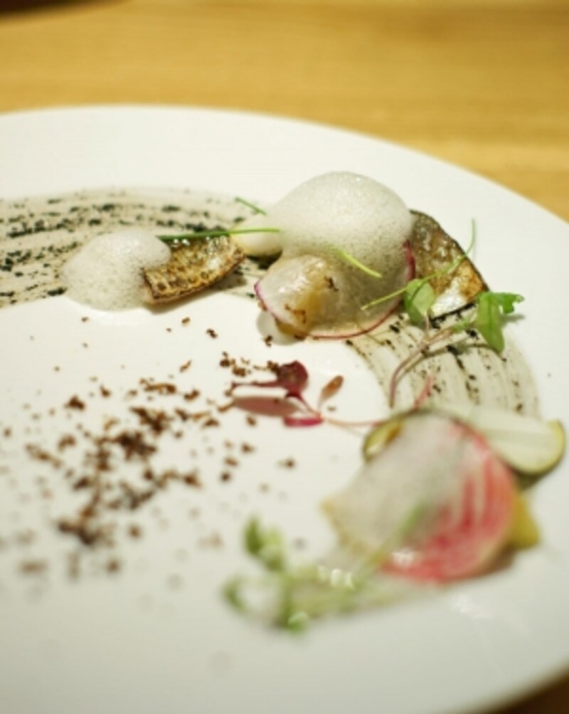 秋刀魚と秋茄子、黒オリーブ、スダチ