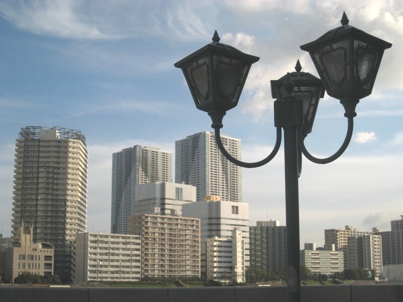 勝どき方向