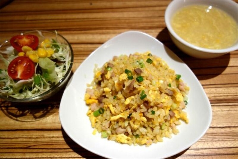 スープ・サラダ・炒飯