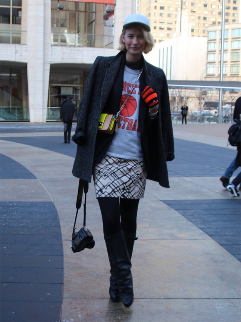 ミニタイトをスポーティ・ストリートとミックス