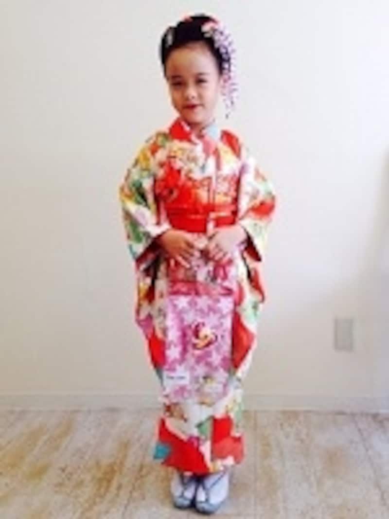 着物の女の子