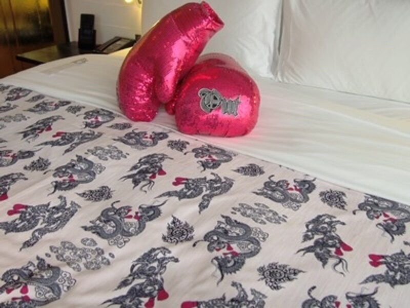 ムエタイのグローブ