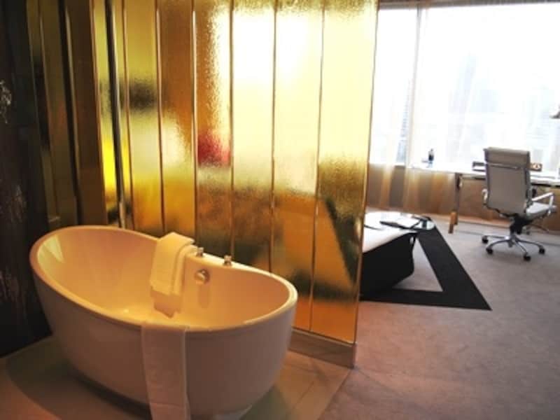 Wホテルのバスルーム