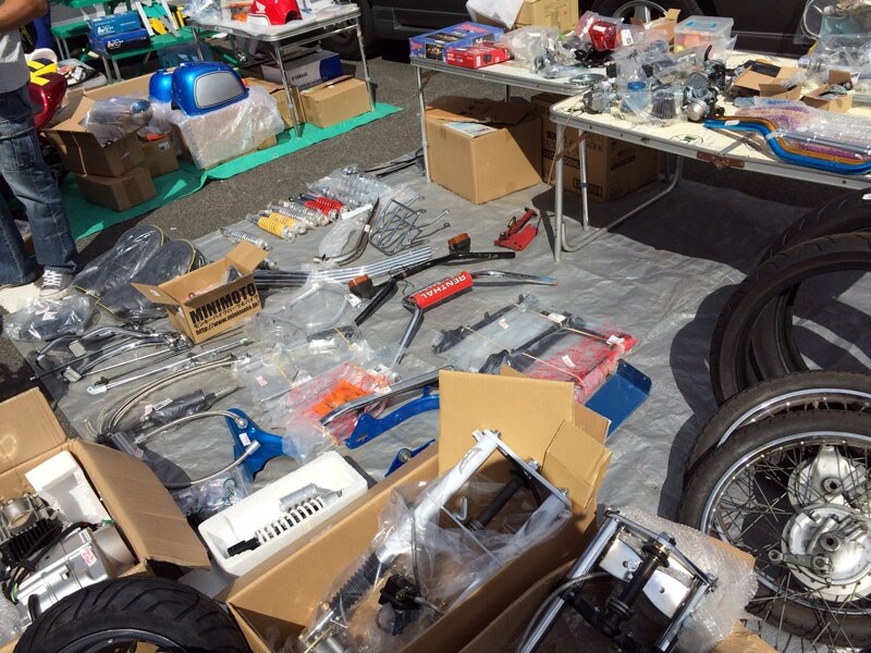 原付・原付2種のパーツは多い!