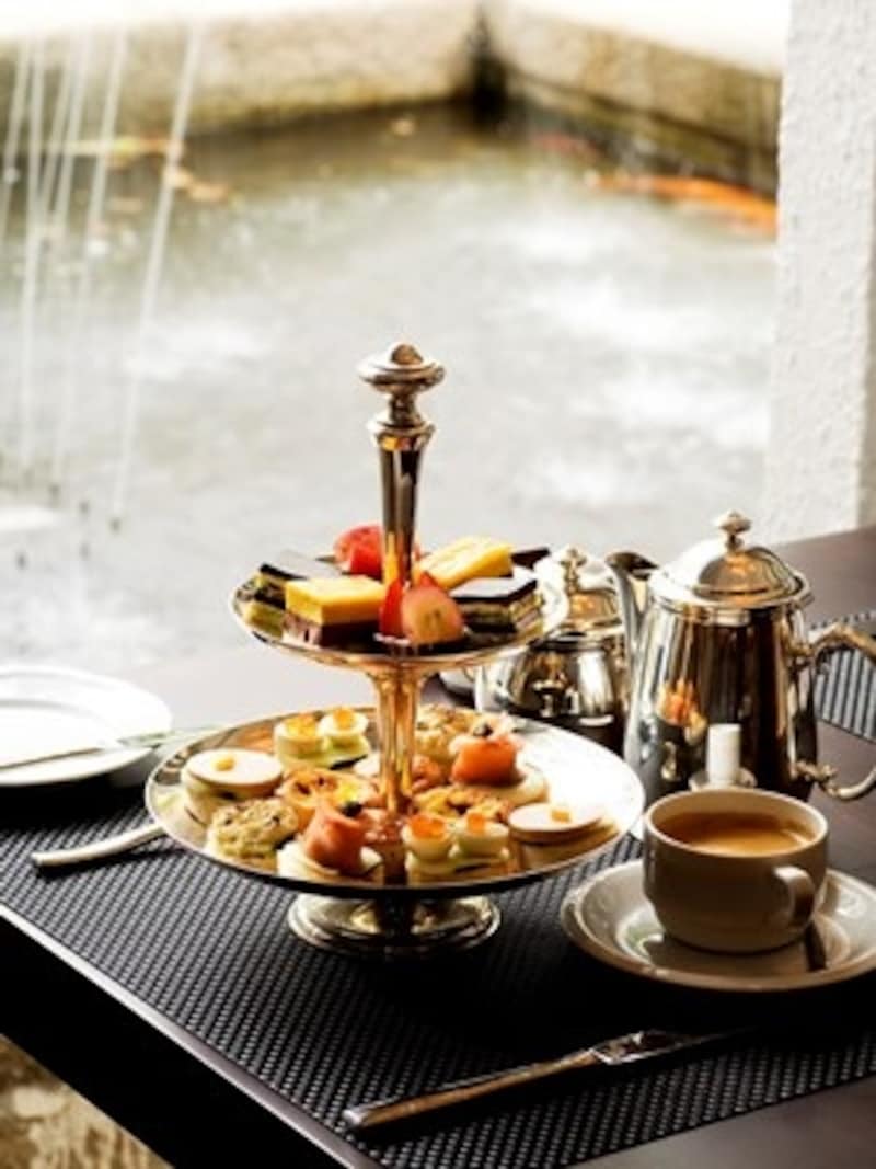 アフタヌーンティーセット (c) Pousada de Sao Tiago