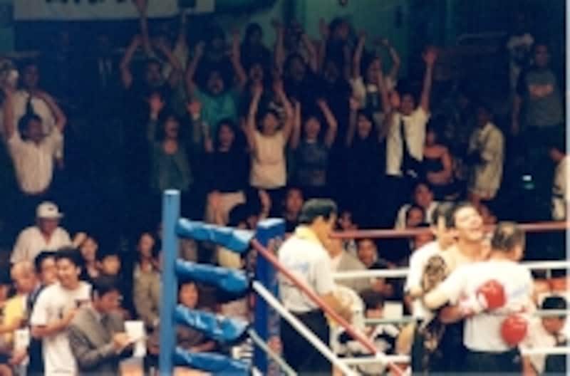 ボクシングの応援