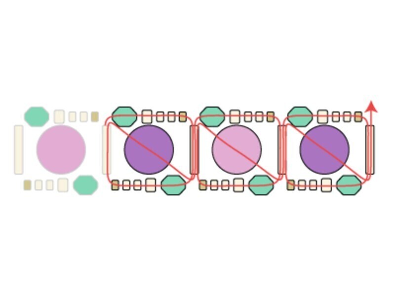 糸は均一な力で引き締めるのがコツ