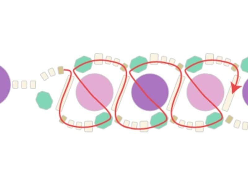 こちらの編み戻りもできるところまで